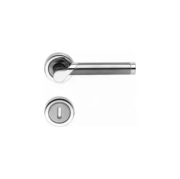 Dveřní kování Kování-klika s rozetou pro klíč ZERO nerez