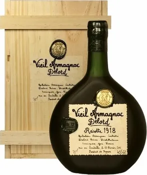 Brandy Armagnac Delord Millésimés 1900 40 % 0,7 l