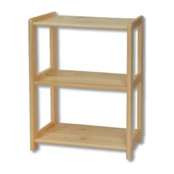 regál Drewmax RG125 dřevěný regál masiv borovice