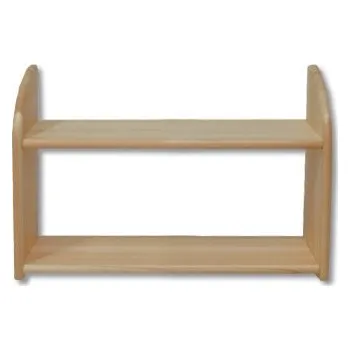 police Drewmax PK109 dřevěná police masiv borovice