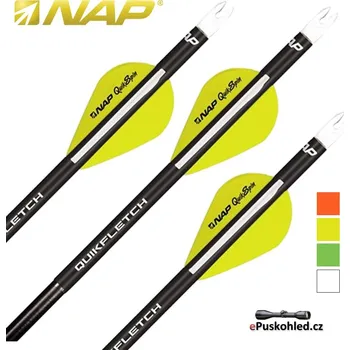Křidélko šipu NAP letky Quikfletch Quikspin - různé barvy