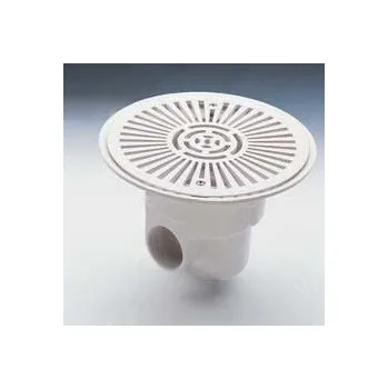 Kruhová dnová výpusť pr. 270 mm s mřížkou z ABS plastu