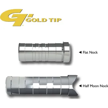 Končík šipu Nocke I Laser II+III: Flat Nock Aluminium
