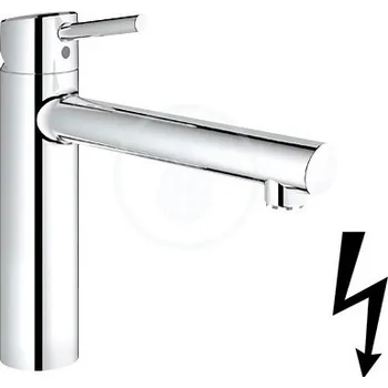 Vodovodní baterie GROHE Concetto páková dřezová baterie, DN 15, chrom 31213001