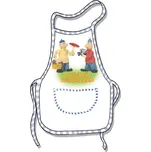 Zástěra s potiskem Pat a Mat - Houbař rekordman