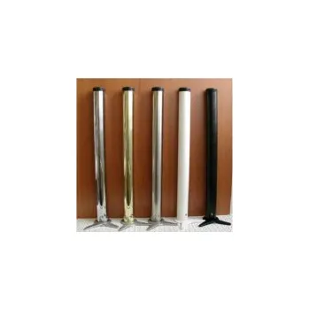 Nábytkové kování Nohy stolové-nábytkové 60x710mm Ni-kartáč