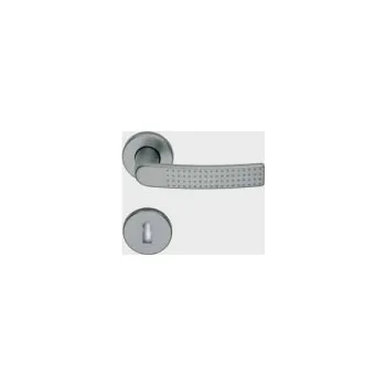 Dveřní kování Kování-klika s rozetou pro Wc MAGNUS elox