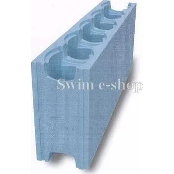 Polystyrénová tvárnice XXL PS 25 bílý, 125 x 50 x 25cm