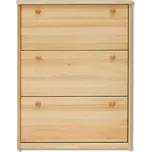 Drewmax SB113 dřevěný botník masiv borovice