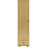 Drewmax SF124 skříň šatní masiv borovice