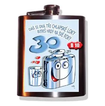 Placatka Placatice nerez - Dáš si dva tři chlapské loky 30