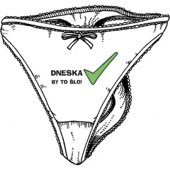 Kalhotky tanga - Dneska by to šlo