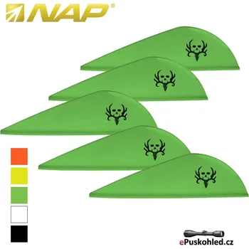 Křidélko šipu NAP letky Quikspin Vanes - různé barvy