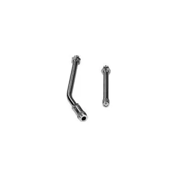 LUKO STROJÍRNY Nástavec pro pákové mazací lisy, 231431 zahnutý 100 mm M 07 815