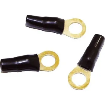 Kabelové oko Očko kabelové 10mm2 černé