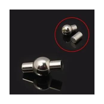 Materiál na výrobu šperku Magnetické zapínání vlepovací 2mm