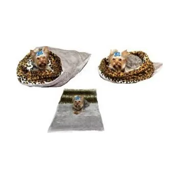 Spacák Spací pytel 3v1 šedá/tygr