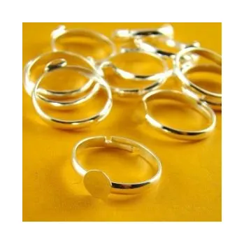 Materiál na výrobu šperku Prstýnkový základ 5mm 1ks