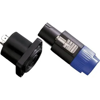 Elektrický konektor Rozpojovací konektor speakon 4pin sada samec - samice