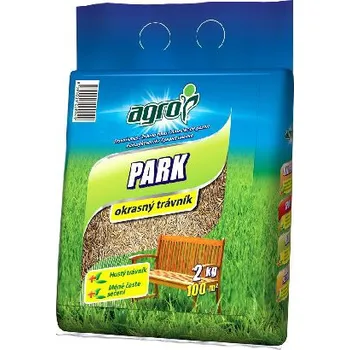 Travní směs AGRO Travní směs park 2kg - směs pro mírně až středně zatěžované plochy