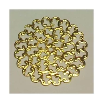 Materiál na výrobu šperku Filigrány 40mm 1ks (FZ90)