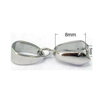 Materiál na výrobu šperku Šlupna platina SLPV10 (10ks)