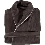 Exkluzivní froté župan tmavě šedá S