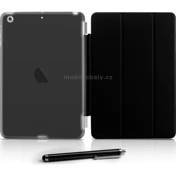 Pouzdro na tablet Magnetické pouzdro na tablet Apple iPad Air černá barva +fólie zdarma (obal, kryt na tablet Apple iPad Air černá barva + stylus a fólie zdarma)