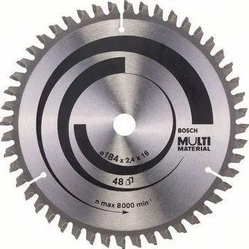 Pilový kotouč Pilový kotouč na různé materiály Bosch Multi Material 184x16x2.4mm, 48 zubů