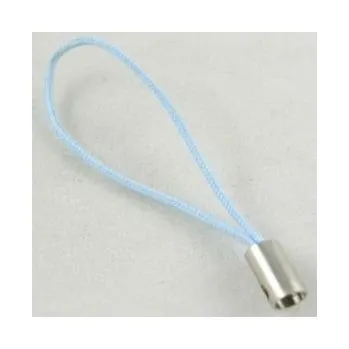 Šňůra na mobil světle modrá 3 ks