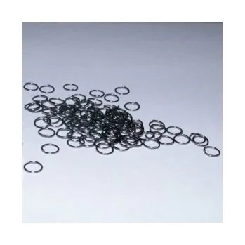 Materiál na výrobu šperku Spojovací kroužky gunmetal 10mm 50ks