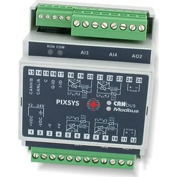 Relé Vstupně-výstupní modul Pixsys MCM260-4AD pro rozšíření PLC a HMI