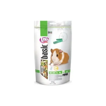 Krmivo pro hlodavce LOLO BASIC kompletní krmivo pro morčata 600 g Doypack