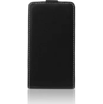 Forcell Pouzdro na mobil Samsung Galaxy S advance i9070 flip magnetický luxury (Forcell Luxusní obal, kryt na mobil Samsung Galaxy S Advance i9070 magnetický flip černá barva eko kůže)