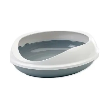 Toaleta pro kočku Toaleta SAVIC Figaro šedo-bílá