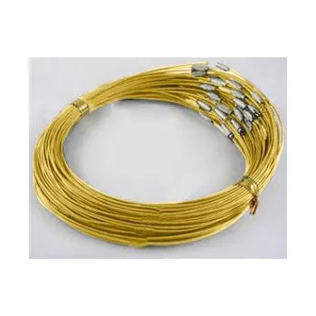 Obruč na krk se šroubovacím zapínáním (OBZ) zlatá b. 1 ks