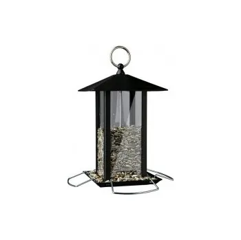 Krmítko pro ptáka Zahradní krmítko lucerna pro venkovní ptáky 19x20x19cm