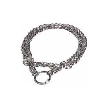 Obojek pro psa Obojek polostahovací dvouřadý (drát 2mm) 30cm