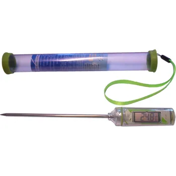 Exkluzivní nerez vpichový solární teploměr Logitron WT-6