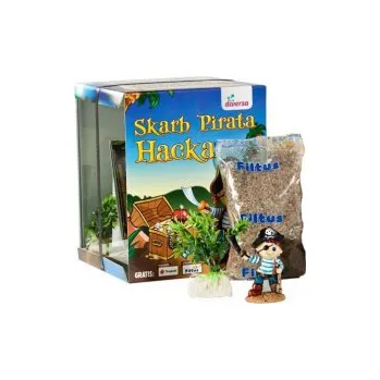 Akvárium Akvarijní set Pirát 10l