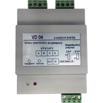 Zabezpečení domácnosti Easydoor VD 04 video distributor VD 04