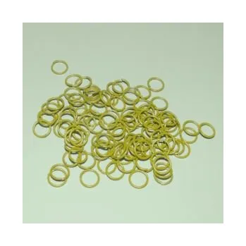Korálek Spojovací kroužky žluté 8mm 100ks