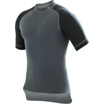 Cyklistické oblečení Canard Pretorio triko krátký rukáv pánské grafit/černá XXXL