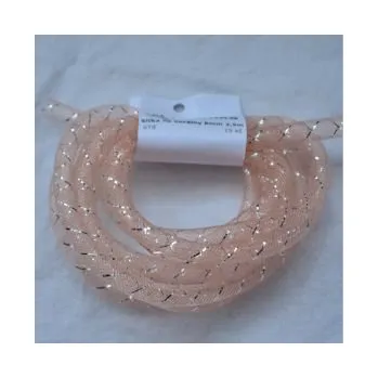 Síťka na korálky (modistická dutinka) 8mm 2,5m tělová s průtahem