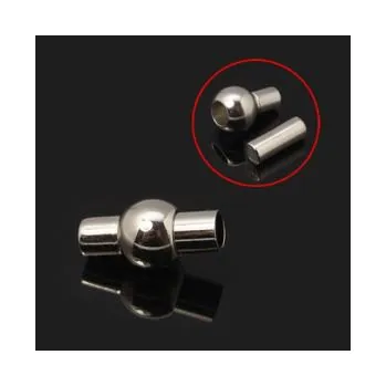 Materiál na výrobu šperku Magnetické zapínání vlepovací 4mm