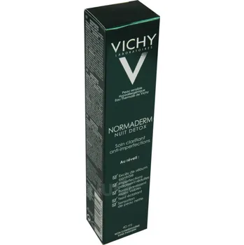 Pleťový krém Recenze Vichy Normaderm Night Detox 40 ml