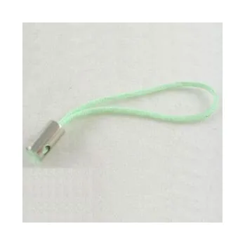 Šňůra na mobil světle zelená 3 ks