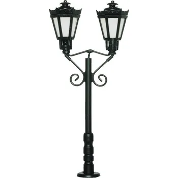 Modelová železnice VIESSMANN 6073 H0 Lucerna parková 2 světla 65mm LED teplá bílá VI60730