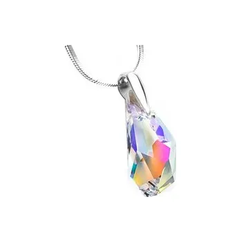 Náhrdelník POLYGON stříbrný přívěsek AB efekt (Dámský stříbrný přívěsek)