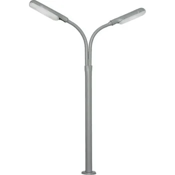 Modelová železnice VIESSMANN 6095 H0 Lampa pouliční 2 světla 100mm LED bílá VI60950